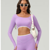 ContourEdge Long Sleeve Crop Top