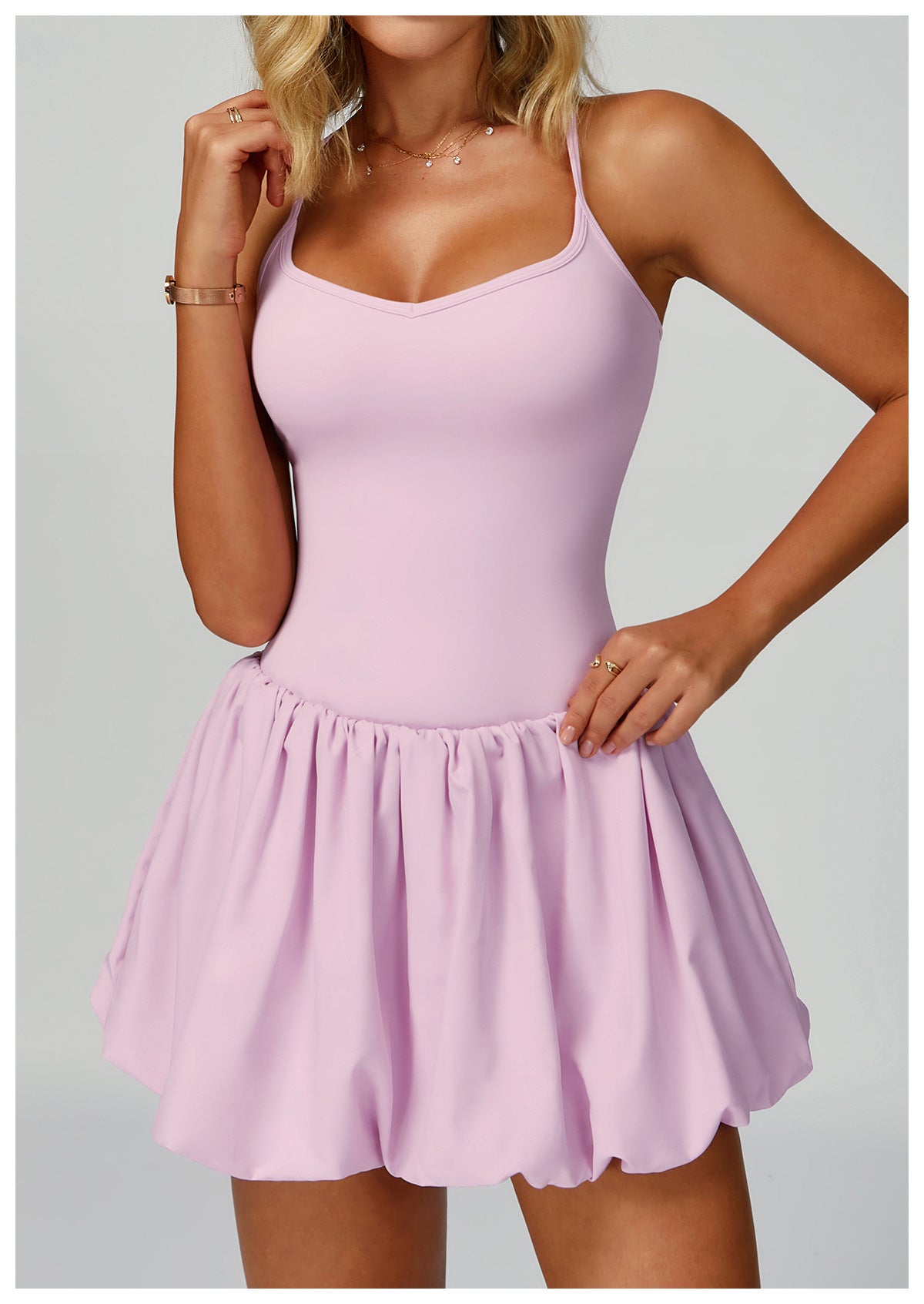 Elara Flow Skort Dress