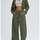 StudioEase Wide-Leg Pants