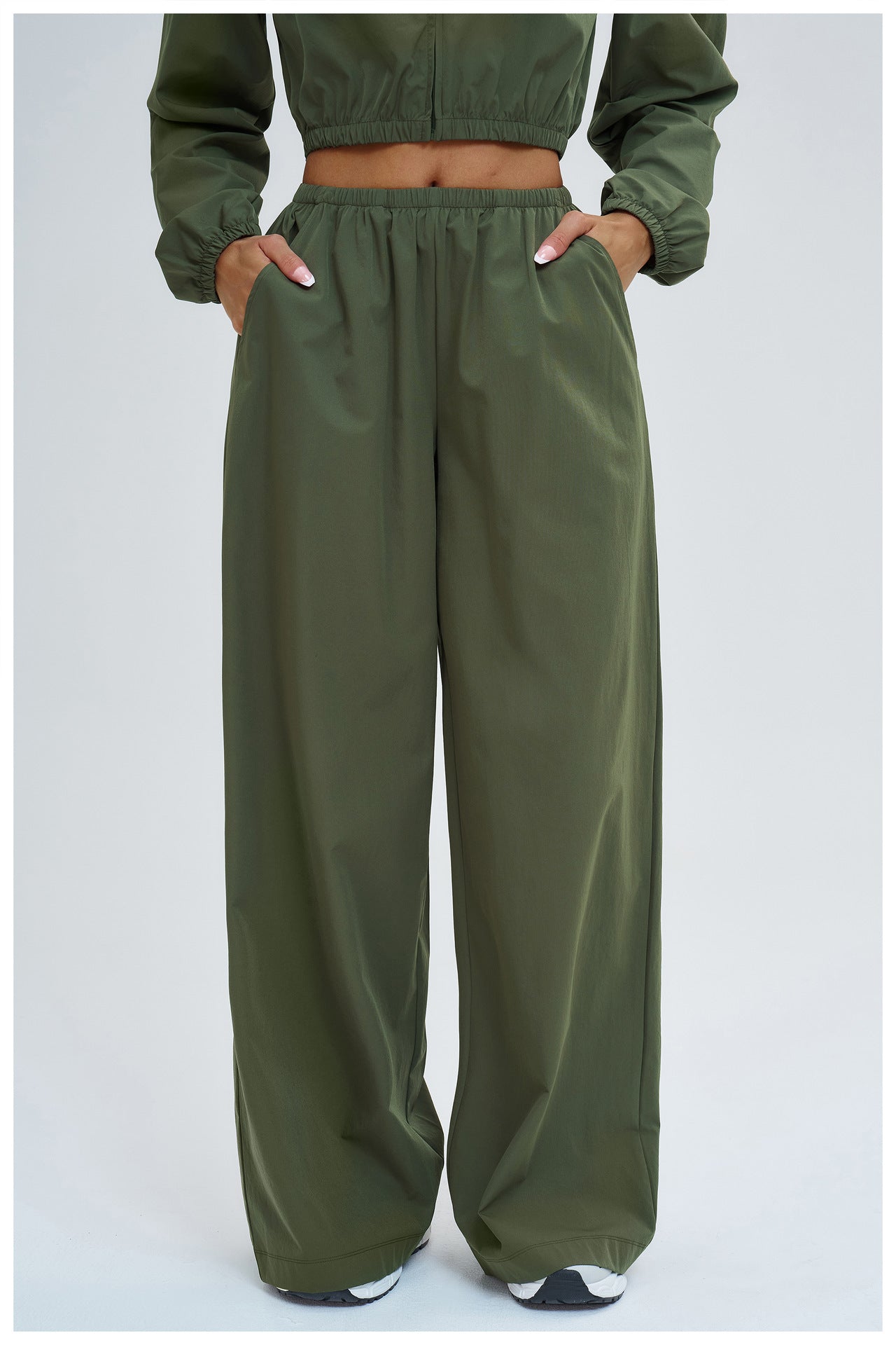 StudioEase Wide-Leg Pants