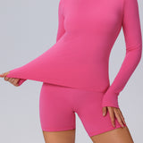 HYBRIX Set - Long Sleeve Top & Shorts