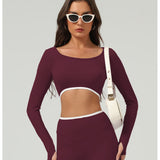 ContourEdge Long Sleeve Crop Top