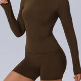 HYBRIX Set - Long Sleeve Top & Shorts