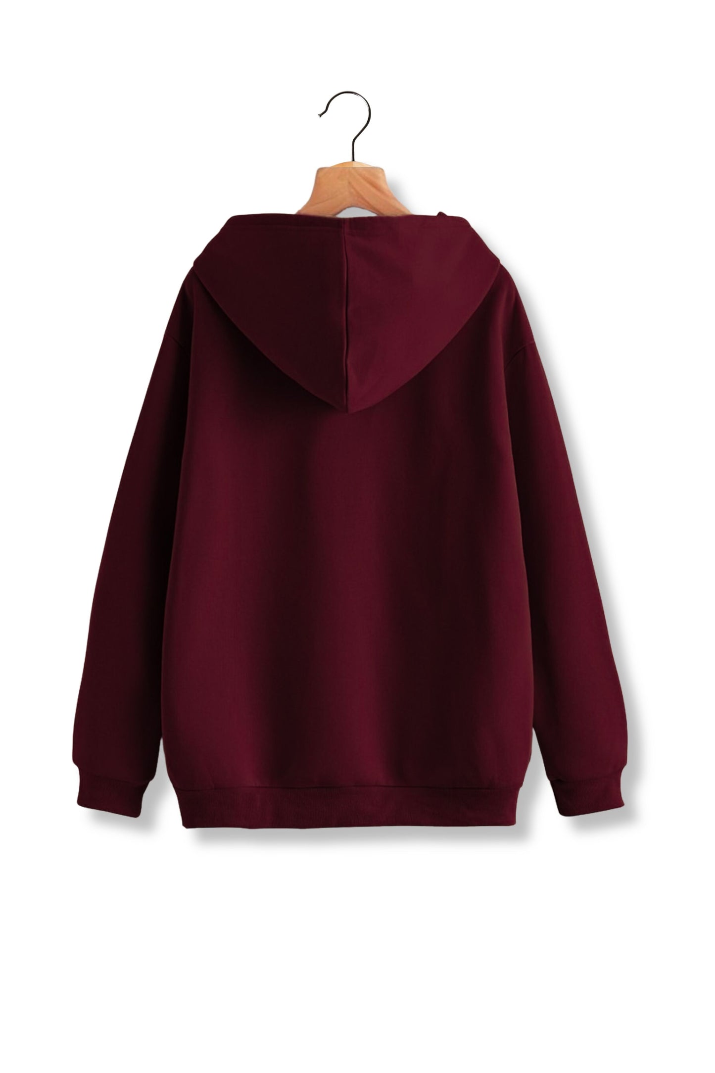 Unisex French Terry Hoodies - Maroon