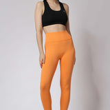 Women's Muse Seamless Leggings - Orange