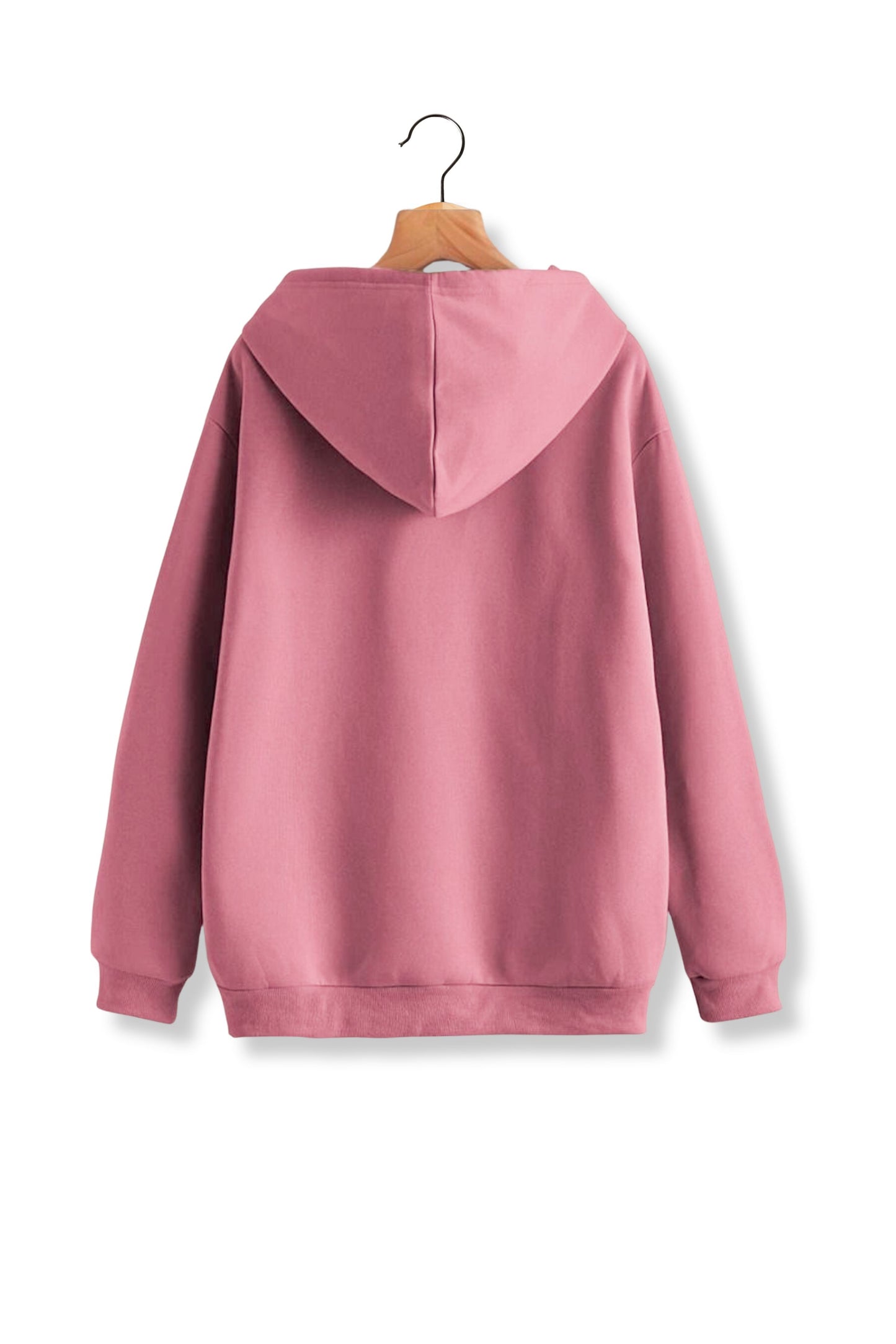 Unisex French Terry Hoodies - Baby Pink