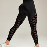 PowerMesh Curve Leggings - Black
