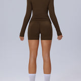 HYBRIX Set - Long Sleeve Top & Shorts
