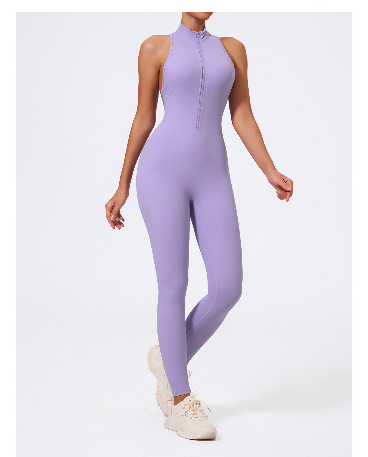 TerraForm Zip-Up Active Jumpsuit