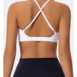 CrossAura Halter Sculpt Sports Bra