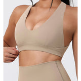 Aira Halter Sculpt Bra