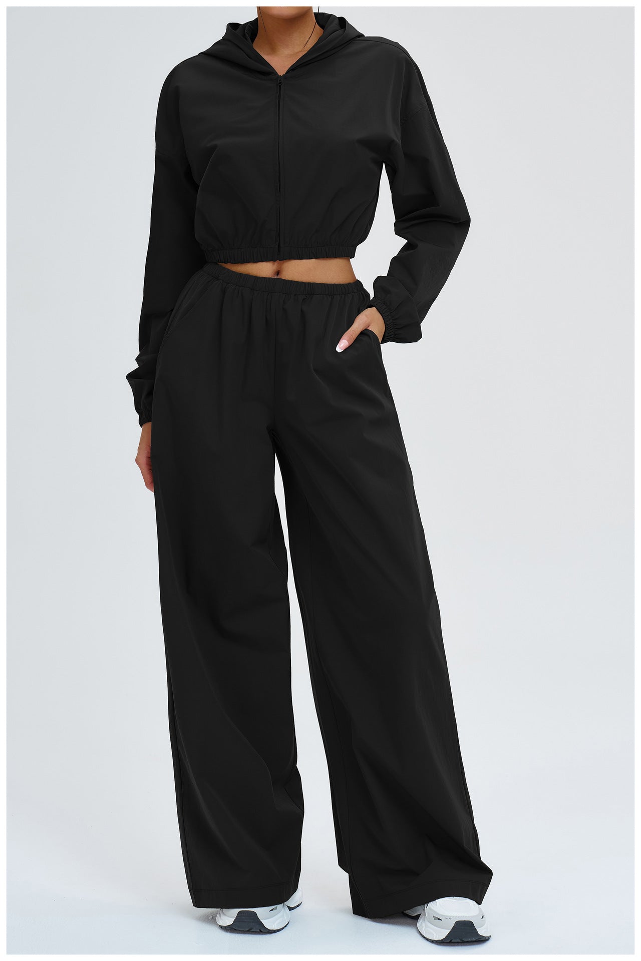 StudioEase Wide-Leg Pants