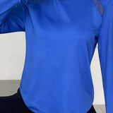AeroFlow Mesh-Back Top - Blue