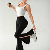 FlexSplit High-Rise Flare Pants - Black