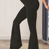 Leisure Flare Leggings - Dark Grey