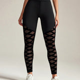 PowerMesh Curve Leggings - Black