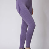 Women's Muse Seamless Leggings - Dark Purple