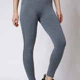 Women's Muse High Waisted Leggings - Blue/Grey
