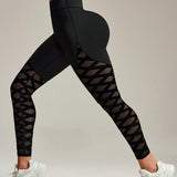 PowerMesh Curve Leggings - Black