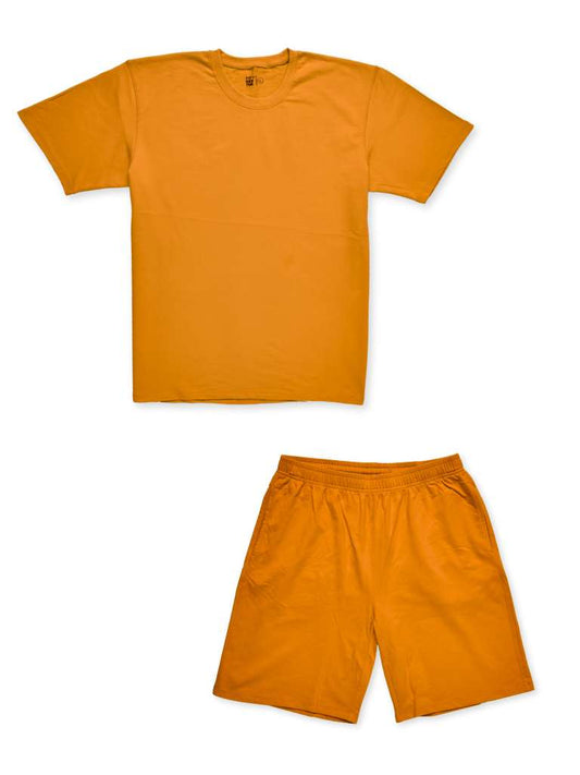 Men's Leisure Coord Set - Mustard