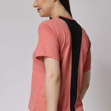 Women's Polyester Tee - Peach