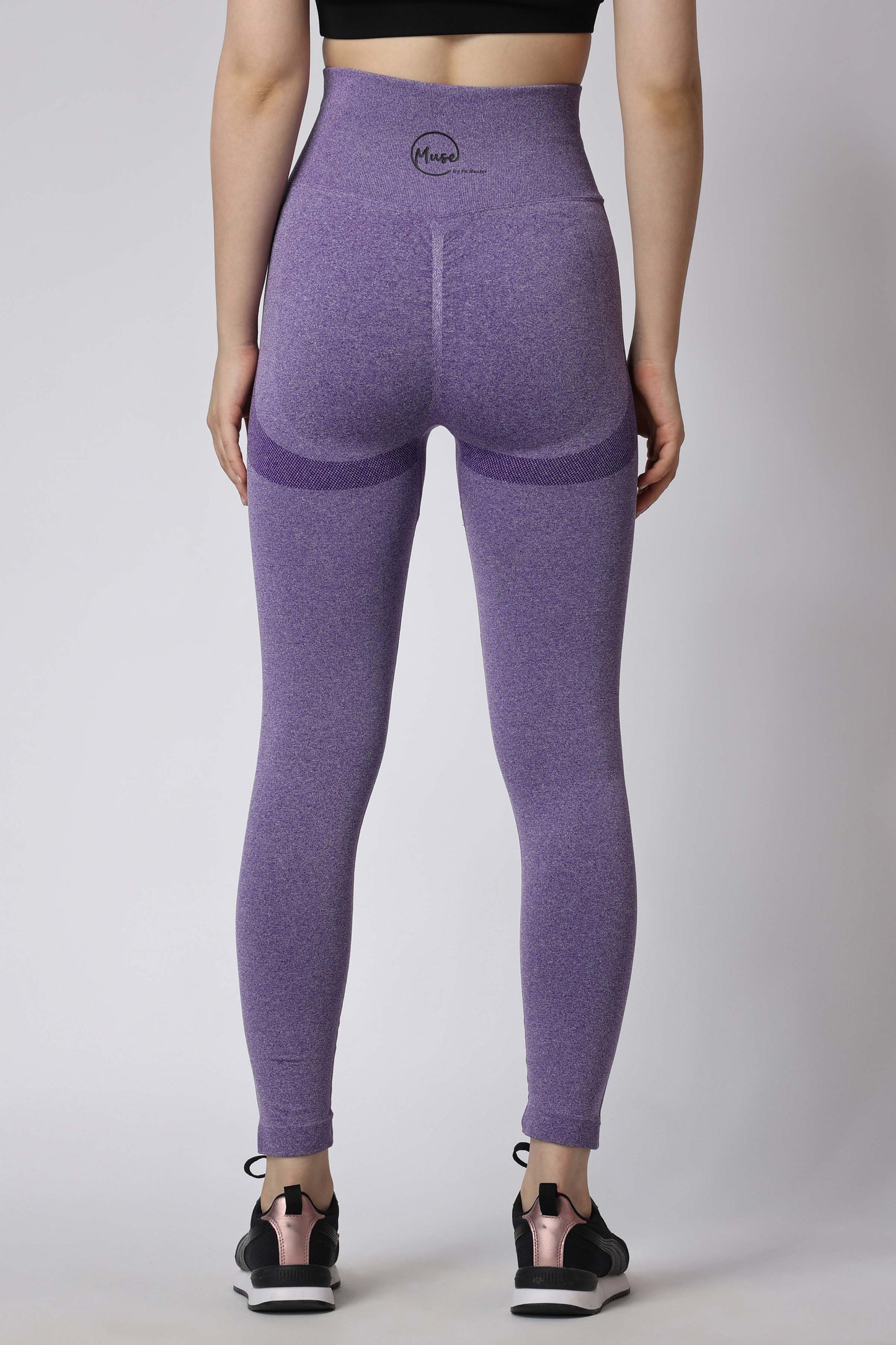 Women's Muse Seamless Leggings - Dark Purple