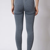 Women's Muse High Waisted Leggings - Blue/Grey
