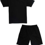 Men's Leisure Coord Set - Black