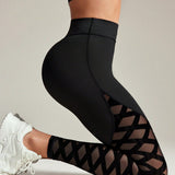 PowerMesh Curve Leggings - Black