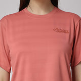 Women's Polyester Tee - Peach