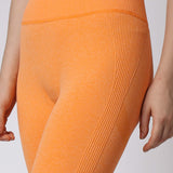 Women's Muse Seamless Leggings - Orange
