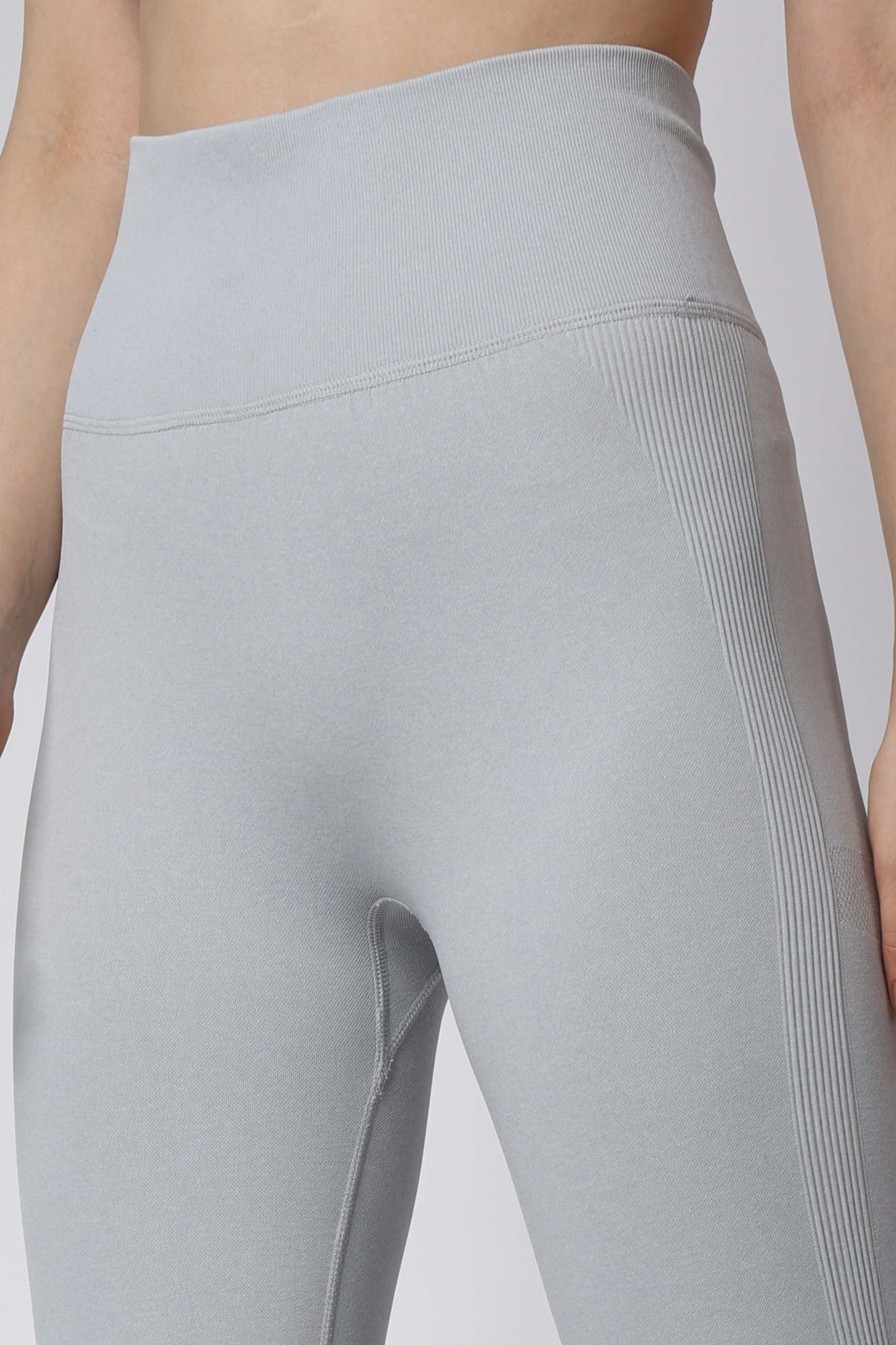 Women's Muse Seamless Leggings - Light Grey