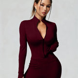 FlexCurve Athletic Zip Set - Maroon