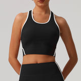ContourLine Racerback Padded Crop Tank Top