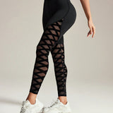 PowerMesh Curve Leggings - Black