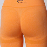 Women's Muse Seamless Leggings - Orange