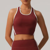ContourLine Racerback Padded Crop Tank Top