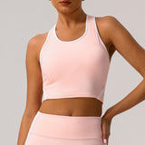 ContourLine Racerback Padded Crop Tank Top