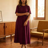 Women's Cotton Lycra Leisure Dress