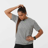 Women's Thunder Workout/Training Tee - Light Grey