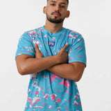 Unisex Customised Sports Jersey - Mermaid Blue