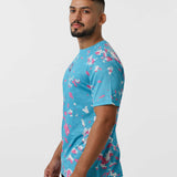 Unisex Customised Sports Jersey - Mermaid Blue