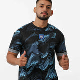 Unisex Customised Sports Jersey - Blue Waves