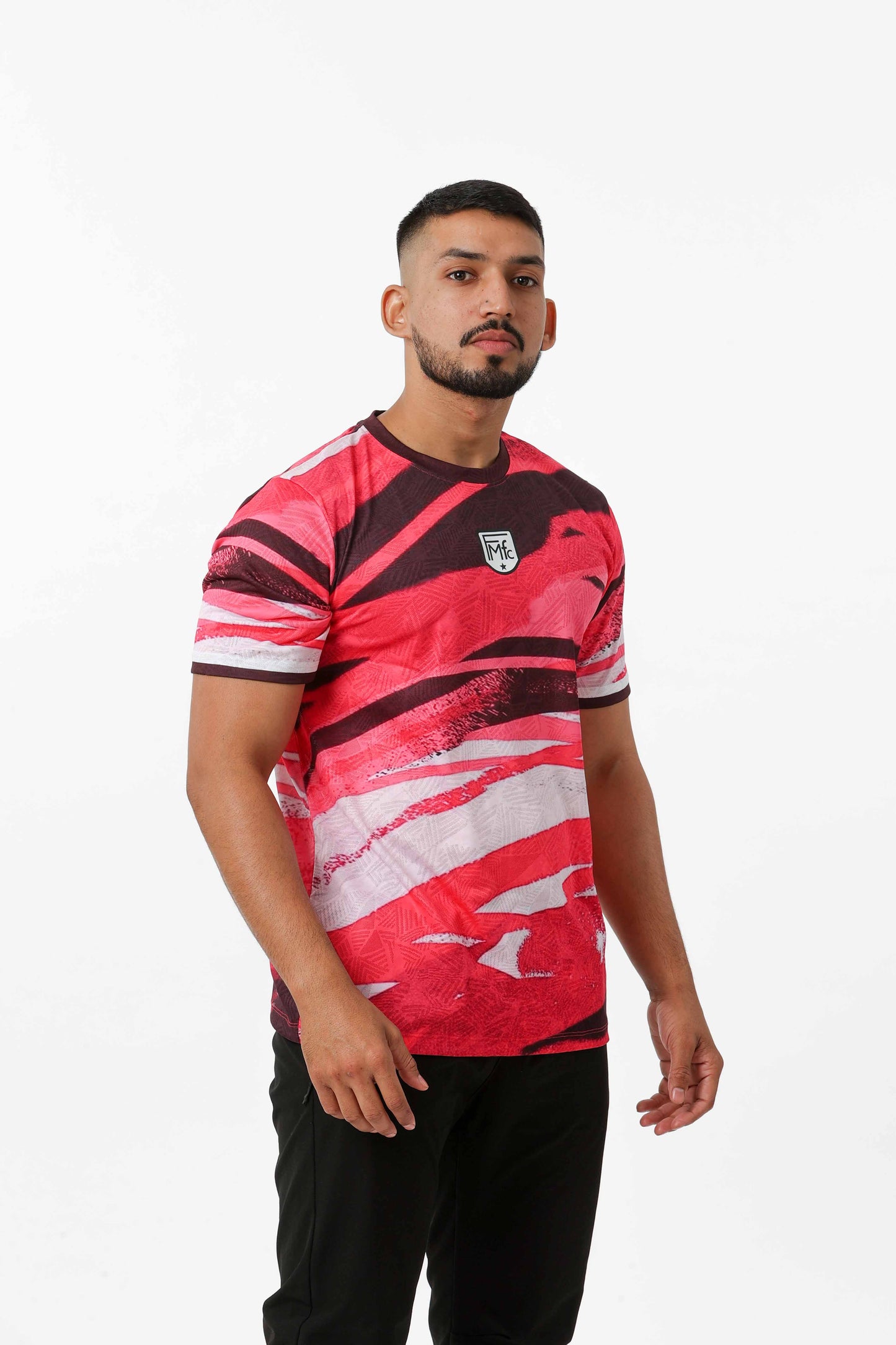 Unisex Customised Sports Jersey - Pink Tsunami