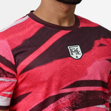 Unisex Customised Sports Jersey - Pink Tsunami