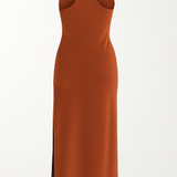 Halo Racerback Dress - Cinnamon