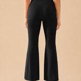 Crossover Flare Leggings
