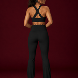 Scallopé Crossback Padded Sports Bra