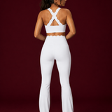 Scallopé Crossback Padded Sports Bra