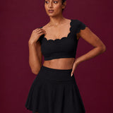 Scallopé Twirl Skort